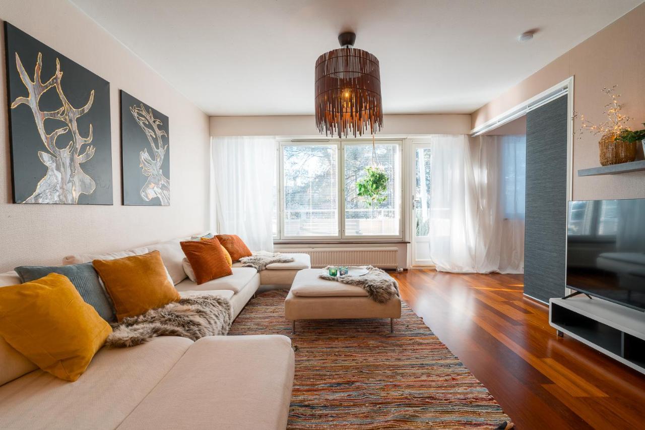 Ferienwohnung Nordic Gem Near Railway Station, Free Parking And Wifi Rovaniemi Exterior foto